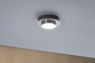 Productafbeelding van Paulmann Liao, 1 lamp, LED, 3000 K, 270 lm, IP20, chroom, wit