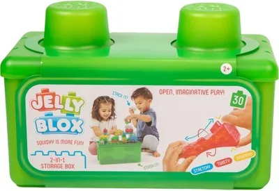 Obrázek produktu pro Stavebnice, GOLIATH Jelly Blox Storage Case, 24 dílků, měkké bloky, od 2 let