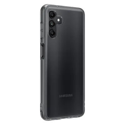 Produktbild von Samsung EF-QA047TBEGWW, Cover, Samsung, Galaxy A04s, 16,5 cm (6.5"), Schwarz, Transparent