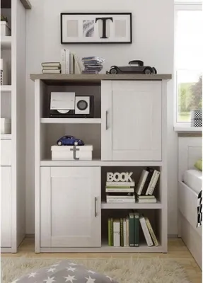 Produktbild von Schrank Larnaca 106cm mit 2 Türen - weiß