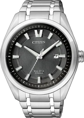 A close-up studio shot of a men's wristwatch.