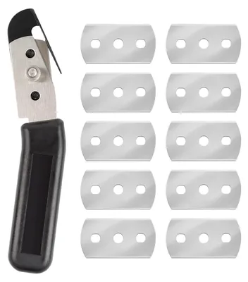 Sicherheitsmesser mit 10 Ersatzklingen, Folienmesser, Autofolie