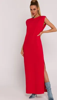Immagine prodotto di Abito da giorno "Luxus" di Moe, rosso. XXL