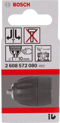Produktbild von Bosch 2 608 572 080, Metall, Schwarz, Edelstahl