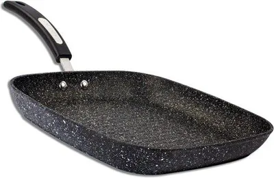 Produktbild von Famanu Grillpfanne 28 cm - Geeignet für alle Wärmequellen