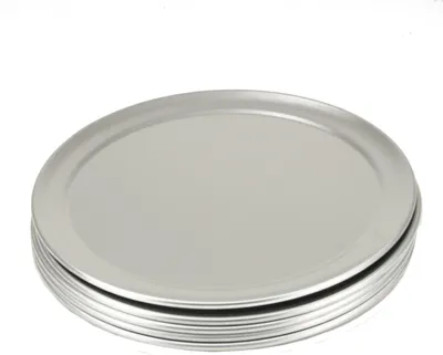 Immagine prodotto di Teglia rotonda per pizza in alluminio 6 pezzi Ø 253 mm