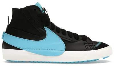 Produktbild von Nike Blazer Mid 77 Jumbo Black Baltic Blue - EU 44.5