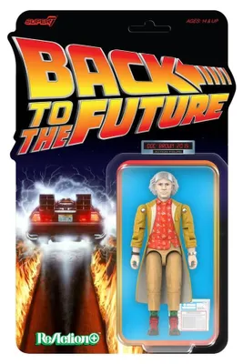 Produktbild von Back to the Future ReAction+ Actionfigur Wave 02 Dr. Emmett Brown (2015)