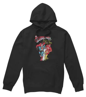 Produktbild von Justice League - "Fastest" Kapuzenpullover für Herren/Damen Uni TV40992 (M) (Schwarz)