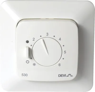 Image de Devi Danfoss GmbH Thermostat reg 530 DE pw BuschJaeger Jussi (140F1032)