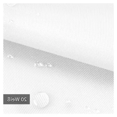 Produktbild von LOGAN - Outdoor Köperstoff - Robuster Baumwoll-Mix - Wasserabweisender Twill-Stoff - Polsterstoff für Schutzbekleidung - Meterware 1lfm | Farbe: 20 Weiß