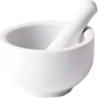 Produktbild von Mörser Keramik Ø8cm weiß