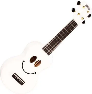 Produktbild von Mahalo U-SMILE White Sopran Ukulele