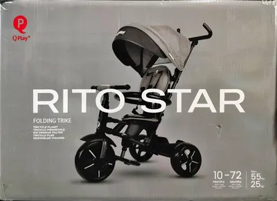 Produktbild von Triciclo Star Pieghevole Blue