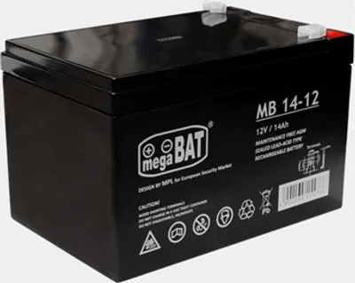 Produktbild von Baterie olověná 12V / 14Ah  VRLA MB 14-12 gelový akumulátor