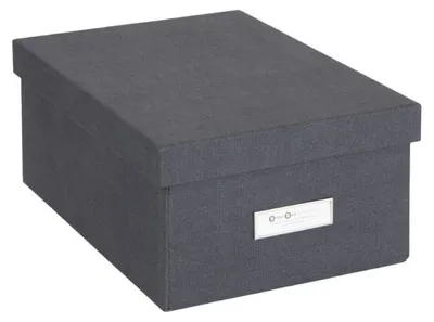 Produktbild von KARIN Aufbewahrungsbox - Schwarz Canvas