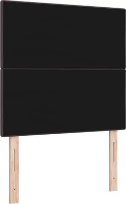 Obrázek produktu pro vidaXL Čelo postele s opěrkou hlavy tmavě hnědé 100 cm látka