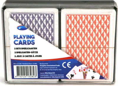 Immagine prodotto di Carte da gioco di marca Osa in scatola con 2 set