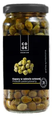Zdjęcie produktu dla Kapary w zalewie octowej 650 g Cook Premium