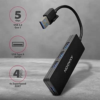 Image de AXAGON Axagon SuperSpeed USB SLIM hub