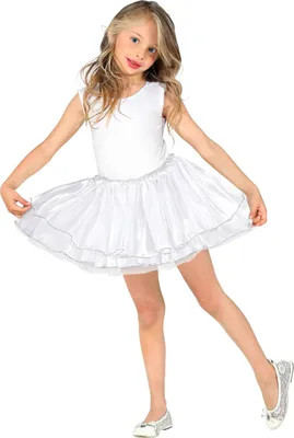 Obrázok produktu pre Tutu Baletná sukňa pre deti Spodnička biela
