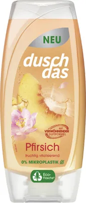 Produktbild von duschdas Duschgel Pfirsich 225 ml Flasche
