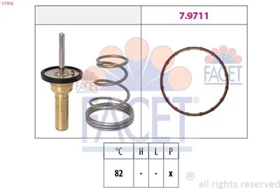 Produktbild von FACET Thermostat Kühlmittel 82°C für SUZUKI SWIFT IV (FZ, NZ)