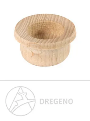 Produktbild von Ersatzteile & Bastelbedarf Holztülle für Messingtülle 20 Stück Breite x Höhe x Tiefe 3,7 cmx1,9 cmx3,7 cm NEU