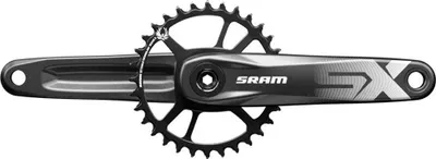 Zdjęcie produktu dla Sram KRG SX Eagle DUB 165mm 11/12-f. o.DUB-Lager,alu,sw,32 Z.X-Sync2,DM