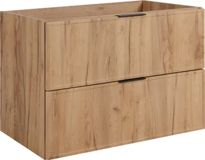Immagine prodotto di Mobile da bagno in rovere Craft + maniglia nera, 46 x 80 x 57 cm