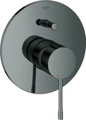 Produktbild von Grohe Einhand-Wannenbatterie ESSENCE Hard Graphite gebürstet