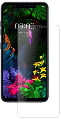 Produktbild von 1x Schutzfolie für LG G8s ThinQ matt - Anti-Shock 9H Folie dipos Glass Kunststoffglas