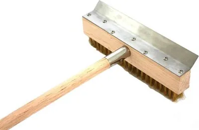 Produktbild von Reinigungsbürste mit Schaber 101,5cm für Holzbackofen