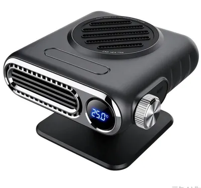 Produktbild von Auto Defroster 12V 150W, Tragbarer Auto Heizlüfter mit Zigarettenanzünder, 360° Drehbar für Pkw und SUV