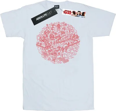 Produktbild von Star Wars - "Death Star" T-Shirt für Herren BI46202 (M) (Weiß)