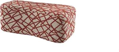 Zdjęcie produktu dla Stołek tapicerowany nowy design beżowy salon styl nowoczesny