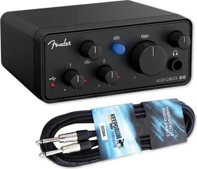 Immagine prodotto di Interfaccia audio Fender AudioBox Go a 2 canali con cavo