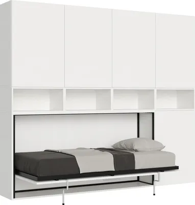 Produktbild von ITAMOBY - Schrankbett Kando Eizelbett horizontal Komp. C Esche weiß