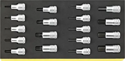 Obrázek produktu pro STAHLWILLE 96838782, Sada zdířek, 18 hlava/hlavy, 350 mm, 175 mm, 1,67 kg