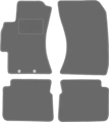 Produktbild von Graphit-Fußmatten für: Subaru Forester III SUV (2008-2013)
