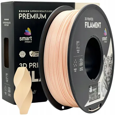 Zdjęcie produktu dla Filament PLA Skin Cielisty Smart Print 1,75mm 1kg Drukarka 3D
