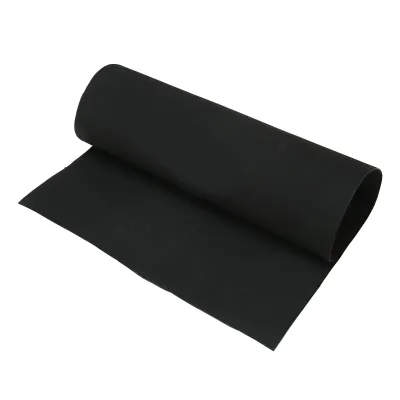 Immagine prodotto di Gomma per scarpe Sohlensheet – 1,2 mm Nero, antiscivolo, morbido, resistente all'usura per la riparazione delle suole e l'ammortizzazione