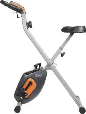 Immagine prodotto di Cyclette Bodyline X-Bike Star, pieghevole e salvaspazio - Controllo della resistenza a 8 livelli - Computer digitale multifunzionale - Home fitness - e EN957