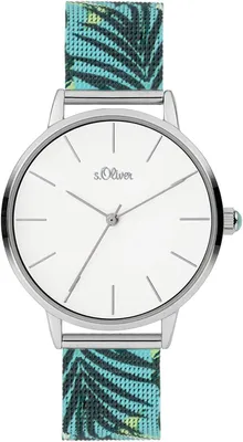 Produktbild von S.Oliver SO-3978-MQ Damen-Armbanduhr, Edelstahl-Gehäuse, Metall-Armband