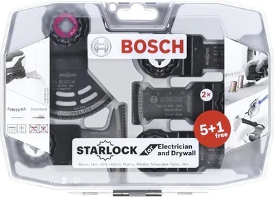 Zdjęcie produktu dla Bosch 2608664622 Bosch Starlock Set Best of Electrician 6 tlg