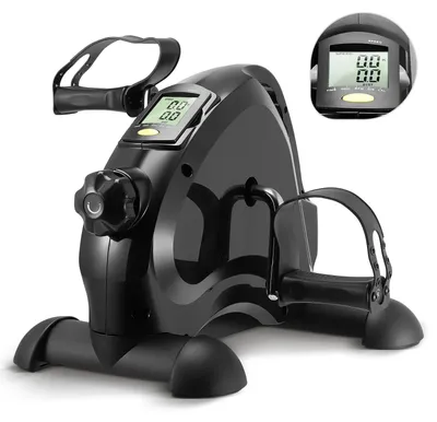 Immagine prodotto di Mini attrezzo per l'allenamento a casa, per braccia e gambe - Resistenza regolabile con schermo LCD