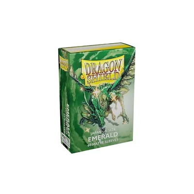 Image de Bouclier du dragon - Manches - Taille japonaise - Mat - Émeraude