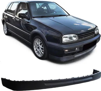Produktbild von Frontspoiler Spoiler Lippe Stoßstange in Schwarz für VW Golf 3 III ab 91-97