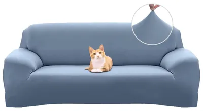 Produktbild von Elastischer Sofaüberzug für 3-Sitzer mit rutschfest und schmutzabweisend