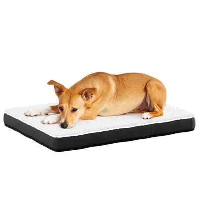 Productafbeelding van Avalo Orthopedisch Hondenkussen L - 91x69 cm - Wasbaar / Traagschuim / Antislip - Orthopedische Hondenmand